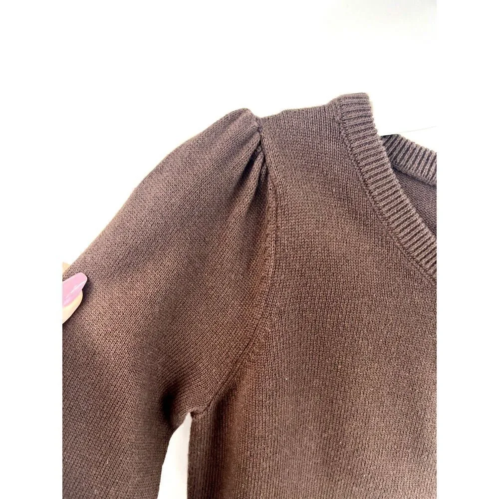 Gymboree 2 PC Girls 8 Brown‎ Sweater W/Appliques & Leggings Pumpkins Fall